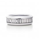 Beautiful Sterling new style broad edge Rome ring