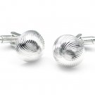 Beautiful Sterling silver umbrella cuff button jewelry