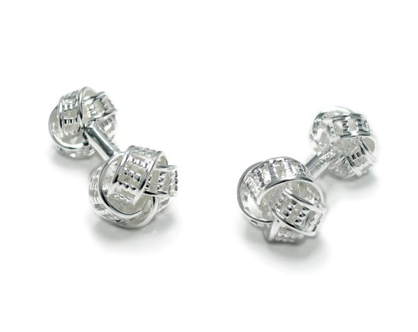 Beautiful Sterling silver cuff button jewelry