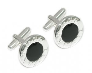 Beautiful Sterling silver cuff button jewelry