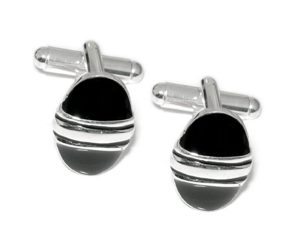 Beautiful Sterling silver cuff button jewelry