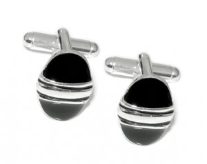 Beautiful Sterling silver cuff button jewelry