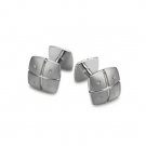 Beautiful Sterling silver cuff button jewelry