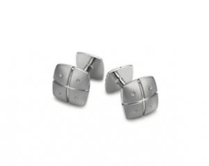 Beautiful Sterling silver cuff button jewelry