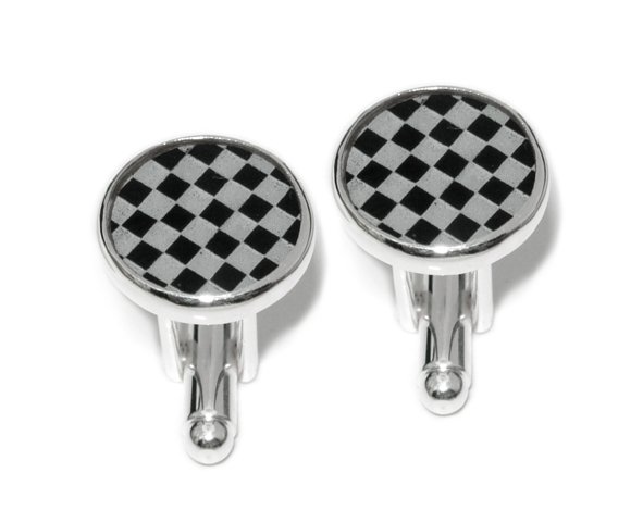 Beautiful Sterling silver cuff button jewelry