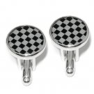 Beautiful Sterling silver cuff button jewelry