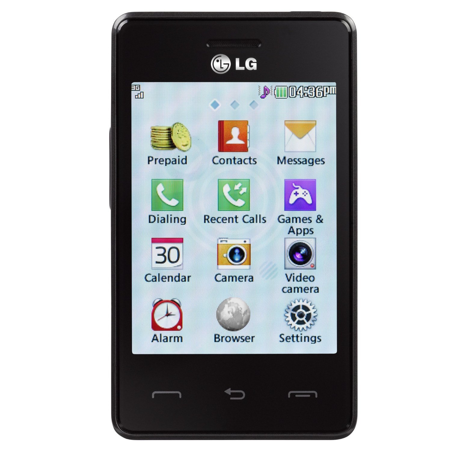LG 840G Prepaid Phone With Triple Minutes (Tracfone)