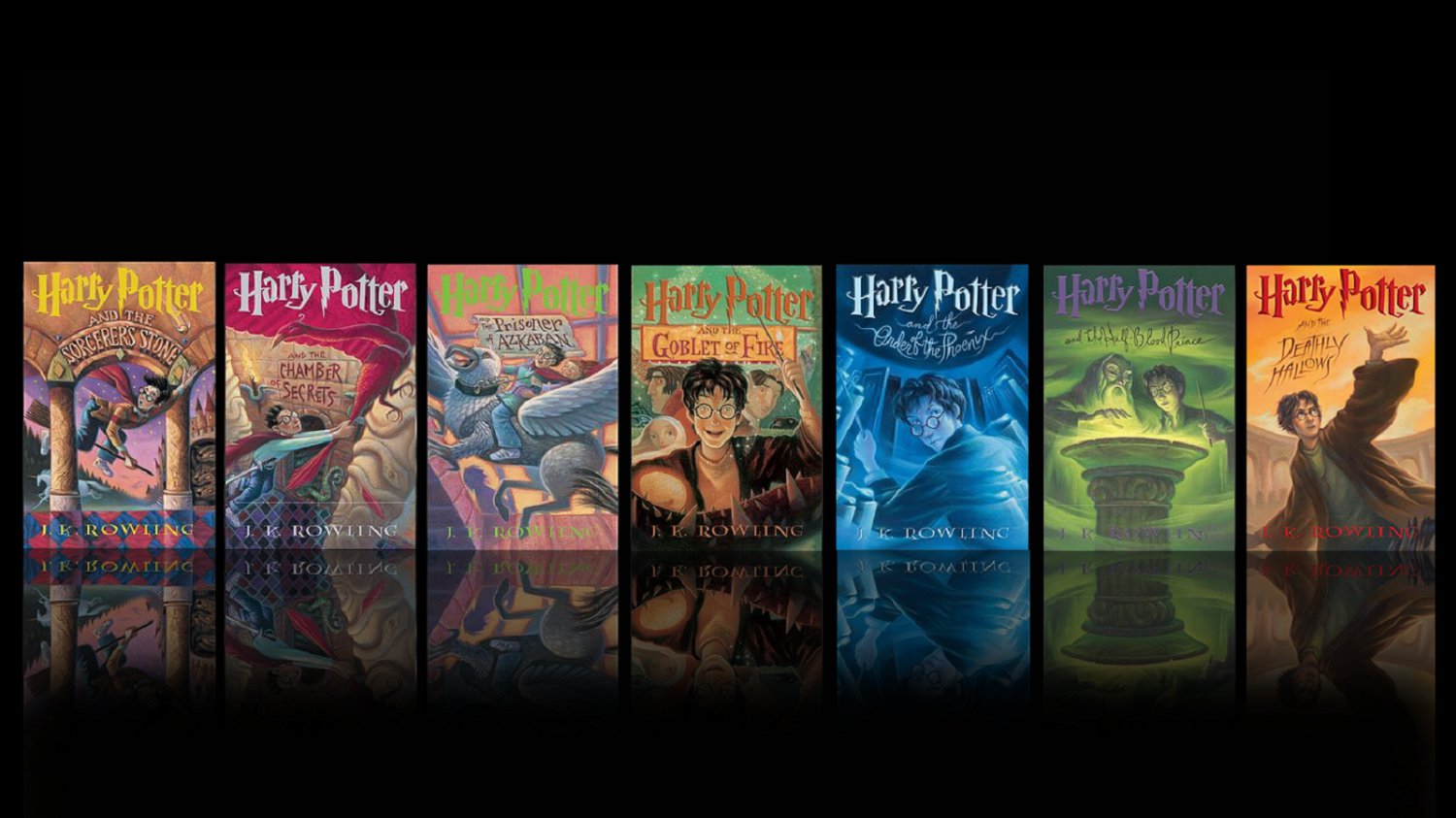 harry potter books in order