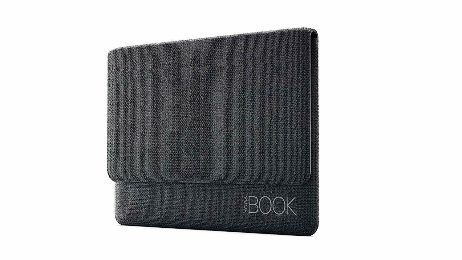 NEW Lenovo Yoga Book Two Pockets 12" x 8" Sleeve Grey Microfiber