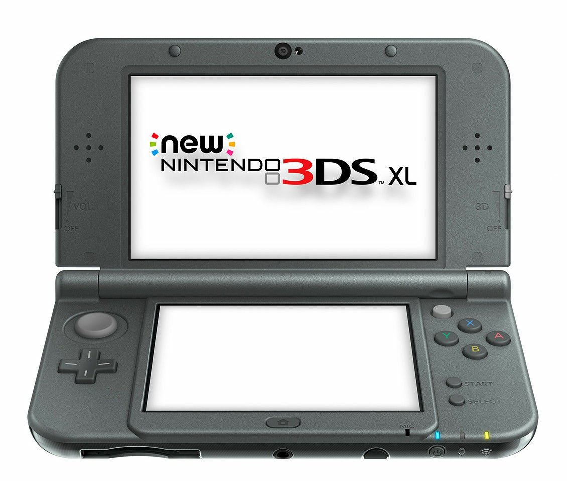 Nintendo New 3DS XL Launch Edition Handheld System Amiibo and NFC