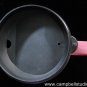 Travel Drink Mug 16oz Burgandy w/Black Cap Plastic NEW