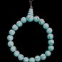 Faux Turguoise Bead Crackle Finish Stretch Bracelet MINT