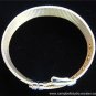 Mesh Gold Tone Sparkling Belt Bracelet 7" or less, Mint Condition
