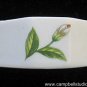 Lefton China Fan-shape Dogwood Trinket Box Sign/Number