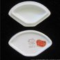Lefton China Fan-shape Dogwood Trinket Box Sign/Number