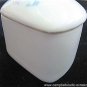 Lefton China Fan-shape Dogwood Trinket Box Sign/Number