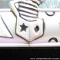 Frosted Pewter Colored Baby Multi-Photo Pic Frame Near Mint