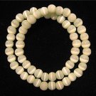 Cat's Eye Green Beaded Stretch Bracelet/Necklace MINT