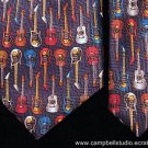 Multi-Guitar Neck Tie by Addiction Acoustic & Electric