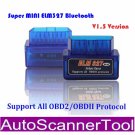 Super Mini ELM327 OBDII Bluetooth Auto Car Diagnostic Scanner Tool V1.5