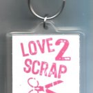 New Scrapbooking keychain