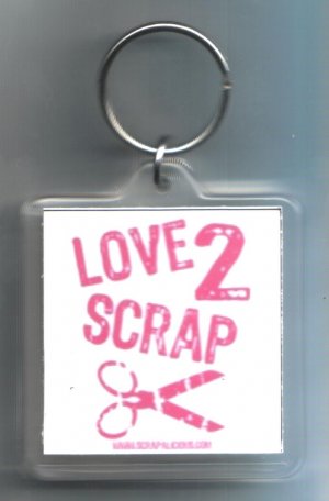 New Scrapbooking keychain