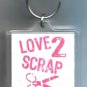 New Scrapbooking keychain