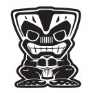 6" Tiki Bob Large Decal