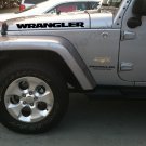 Set of new style "Wrangler" Hood Truck Vinyl Stickers Decals fit car truck Set of new style "Wrangler" Hood Truck Vinyl Stickers Decals fit car truck