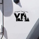 set of YJ mountain tree decal fit set of YJ mountain tree decal fit
