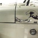 set of Ocean wave decal left /right set of Ocean wave decal left /right