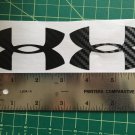 2 x Black 3" UNDER ARMOUR Sticker Decal Wall Truck Car Wall Vinyl Logo Windows Surfboard Car 2 x Black 3" UNDER ARMOUR Sticker Decal Wall Truck Car Wall Vinyl Logo Windows Surfboard Car