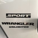Unlimited Sport Refresh Kit 2006-2014 Vinyl Stickers Decals car truck-black Unlimited Sport Refresh Kit 2006-2014 Vinyl Stickers Decals car truck-black