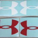 Under Armour Decal orange Sticker Vinyl 4 Of 3" Windows Surfboard Car Laptop Under Armour Decal orange Sticker Vinyl 4 Of 3" Windows Surfboard Car Laptop