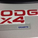 Dodge Dakota Tailgate decal stickers DODGE & 4X4 RAM DAKOTA SPORTS red