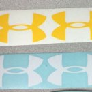 Under Armour Decal orange Sticker Vinyl 4 Of 3" Windows Surfboard Car Laptop Under Armour Decal orange Sticker Vinyl 4 Of 3" Windows Surfboard Car Laptop