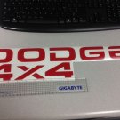 Dodge Tailgate decal stickers  red