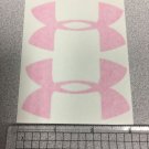 Under Armour Decal Pink Sticker Vinyl 2 Of 3" Windows Surfboard Sport Gear Logo Under Armour Decal Pink Sticker Vinyl 2 Of 3" Windows Surfboard Sport Gear Logo