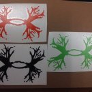 3 * Under Armour/Armor Antlers vinyl decal/sticker Deer Outdoors Hunting 3 * Under Armour/Armor Antlers vinyl decal/sticker Deer Outdoors Hunting