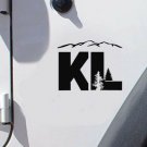 Set of KL Design pine logo refresh sticker decal Set of KL Design pine logo refresh sticker decal