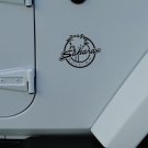 2 of sahara edition Decal Stickers Black 2 of sahara edition Decal Stickers Black