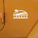 2 of sahara palm tree Decal Stickers white 2 of sahara palm tree Decal Stickers white