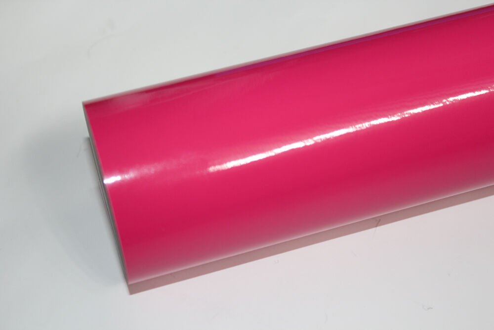 24" x 10 Ft roll Hot Pink vinyl Adhesive Backed Die Cut Decal Plotter Sign film