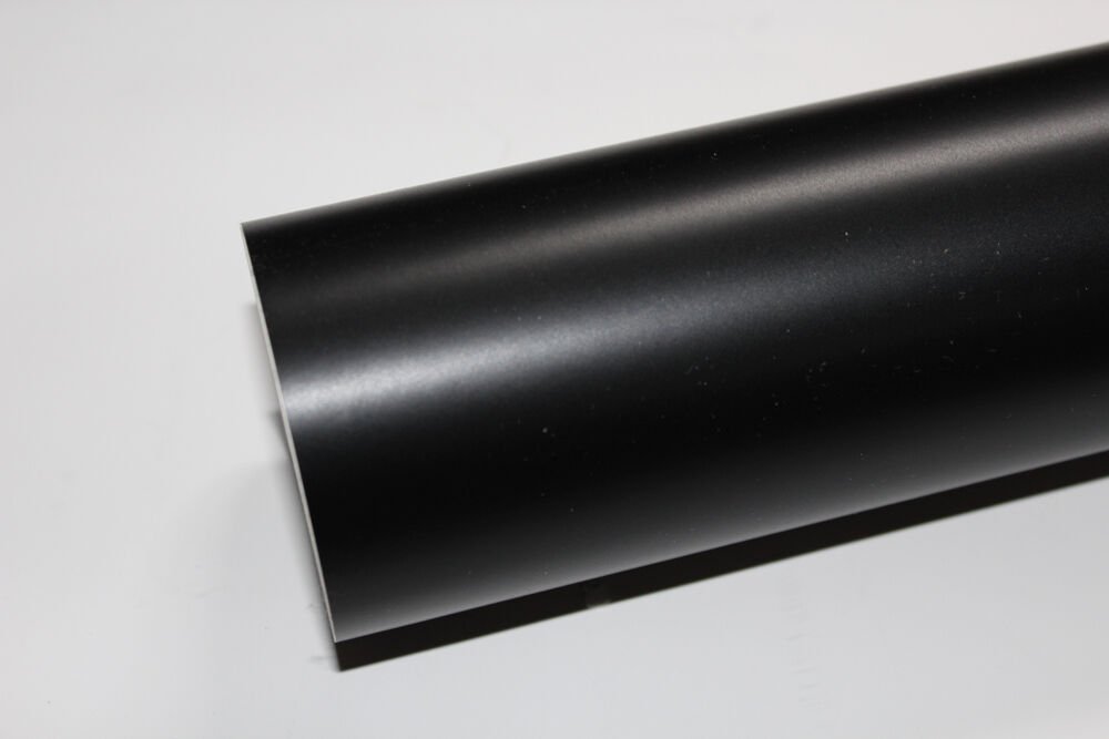 24" x 10 Ft roll Matte Black vinyl Adhesive Backed Die Cut Decal Plotter Sign film