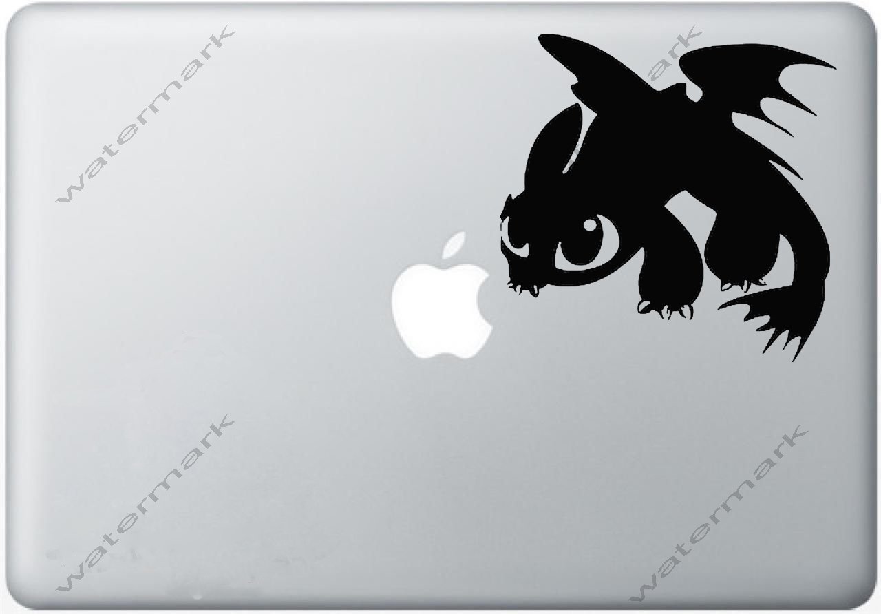 toothless Decal - Macbook Decal Macbook