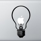 Light Bulb  Decal - Macbook Decal Macbook