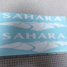 SAHARA  desert Full Set LOGO DECAL-white Color Kit Vinyl Stickers Decals