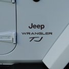 Wrangler Unlimited TJ Replacement Set Decals car truck- Black