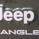 Set of wrangler Replacement Stickers Decals for YJ TJ_car white