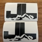Decal - sticker Overlay for JL (2018-Present) Altitude mountain Vinyl Sticker